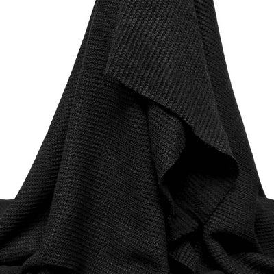 Honeycomb Knit black