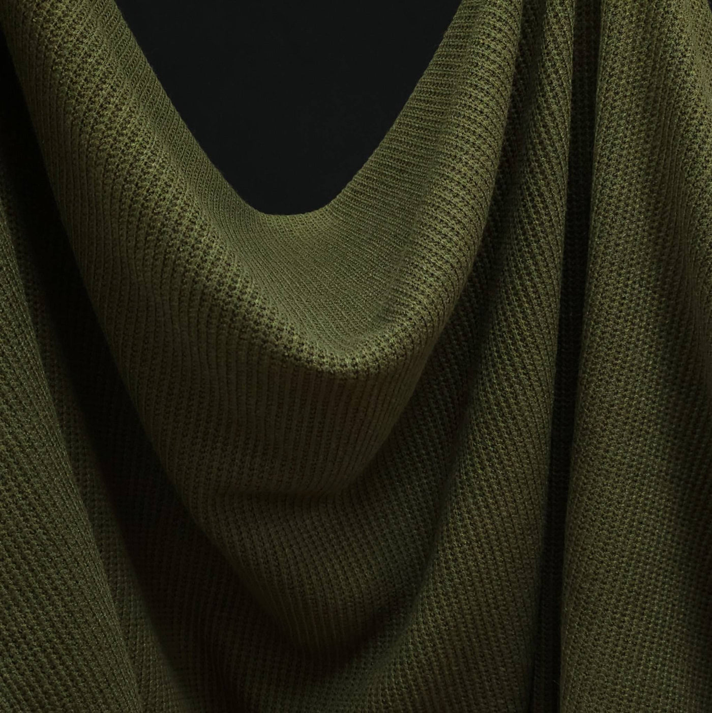 Honeycomb Knit khaki