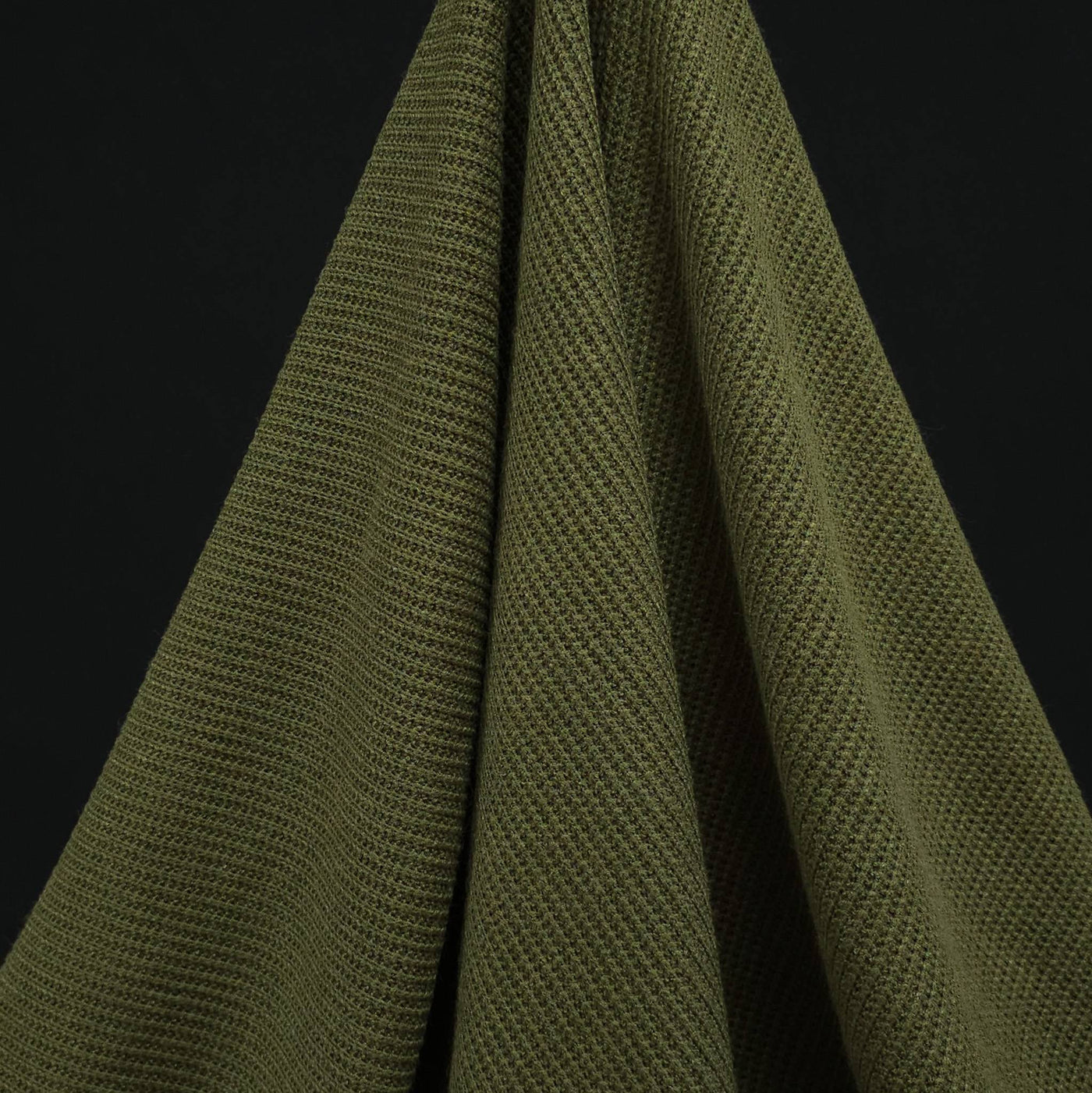 Honeycomb Knit khaki