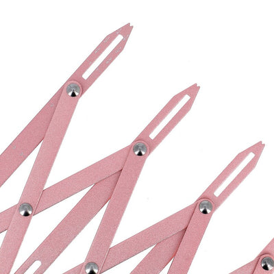 BOHIN | Buttons Expanding Gauge | Rose | 16 x 8 cm | Blister