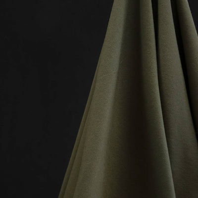 Organic Cotton Jersey | Kaki | 47 cm | END OF ROLL