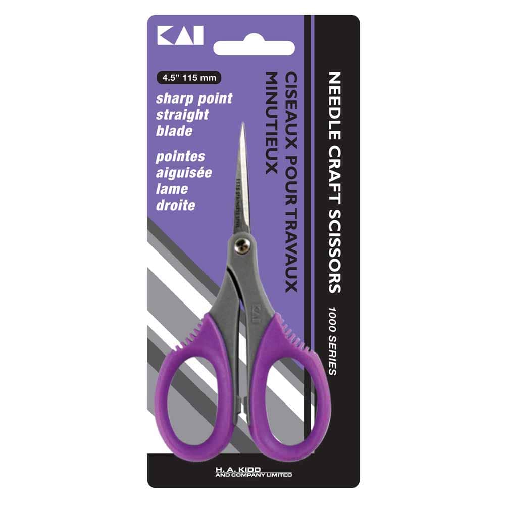 KAI 1000 Series Needlecraft Scissors | 4 1⁄2″ (11.4cm)