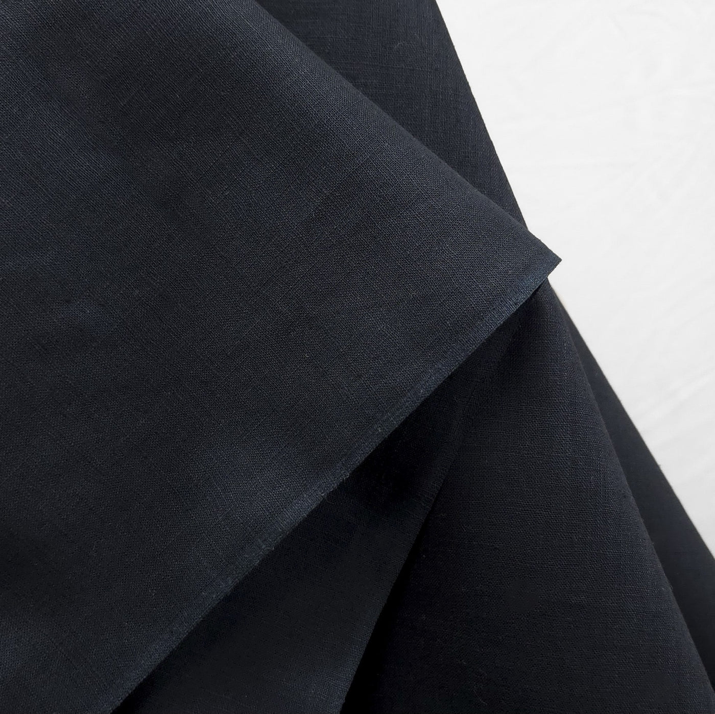 Midweight Linen | Black