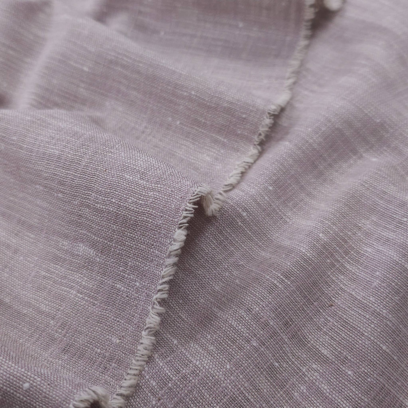 Yarn Dyed Viscose & Linen Blend | Dusty Mauve