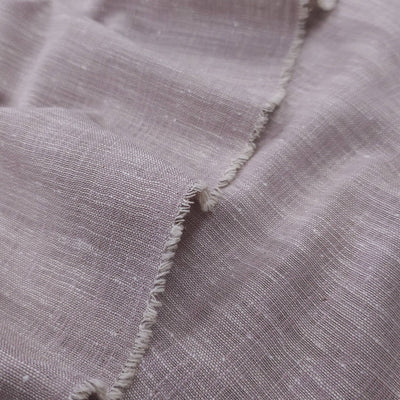 Yarn Dyed Viscose & Linen Blend | Dusty Mauve