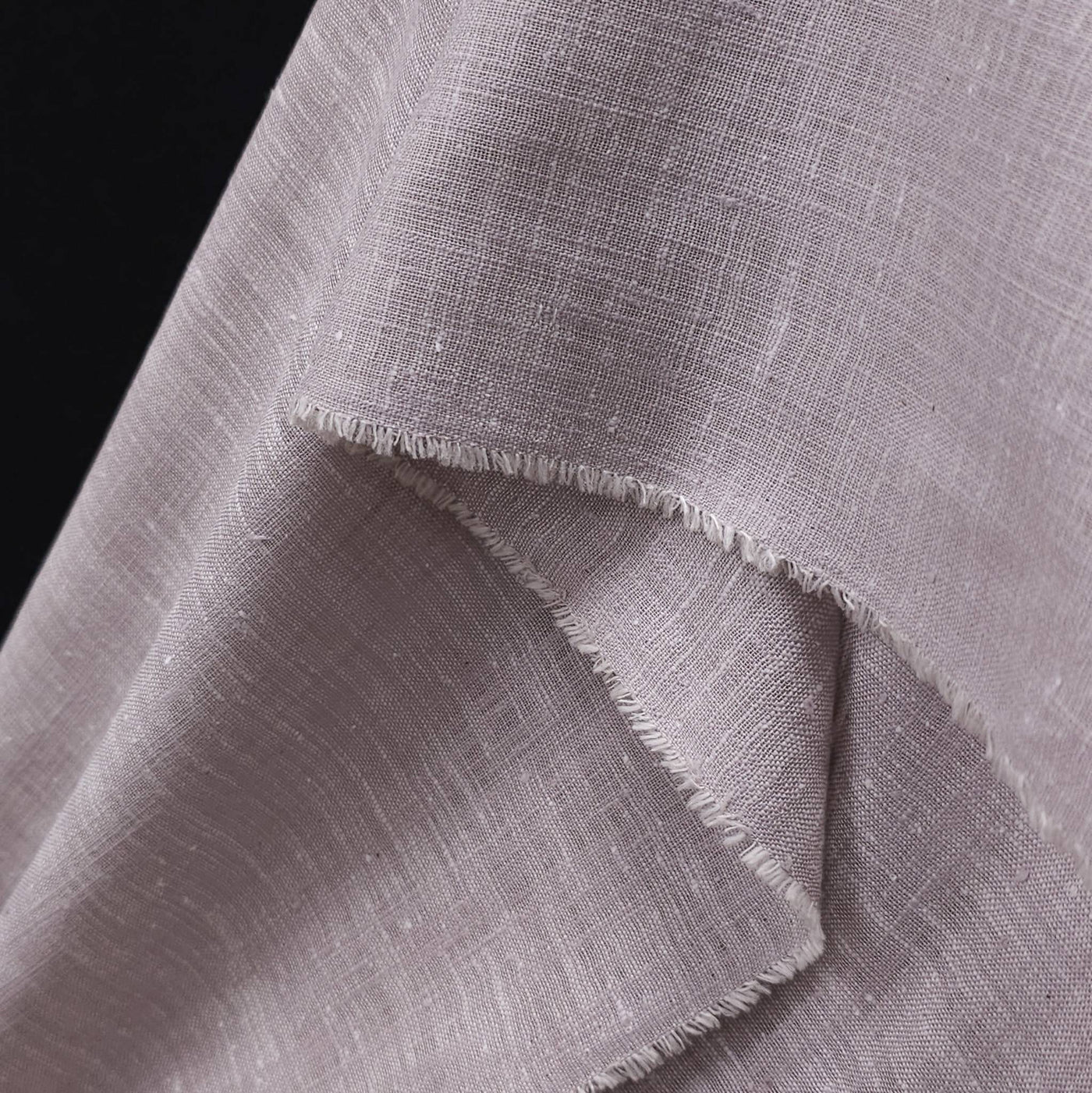 Yarn Dyed Viscose & Linen Blend | Dusty Mauve