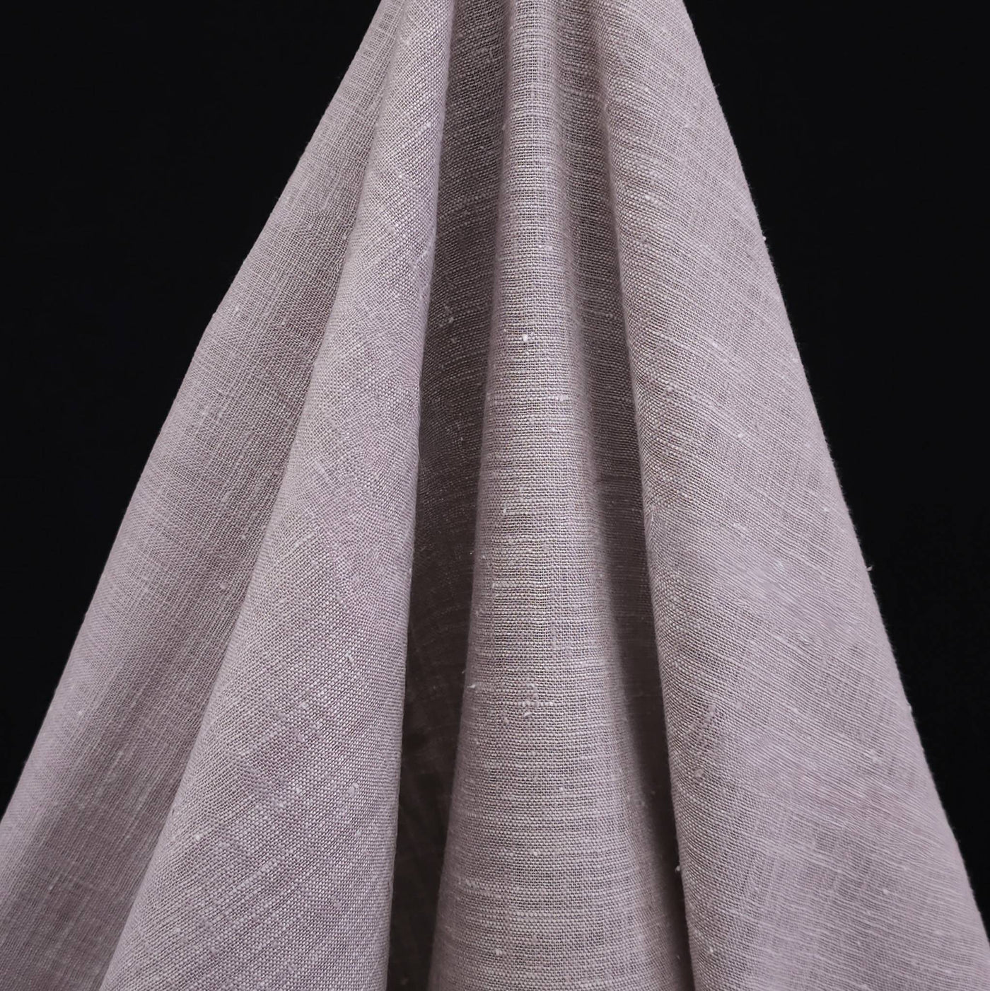 Yarn Dyed Viscose & Linen Blend | Dusty Mauve