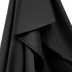 Merino Wool Jersey Rib | Black | Canada Goose Deadstock