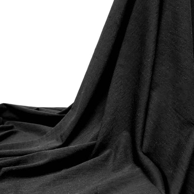 Merino Wool Jersey | Black | From New Zealand | Canada Goose Deadstock