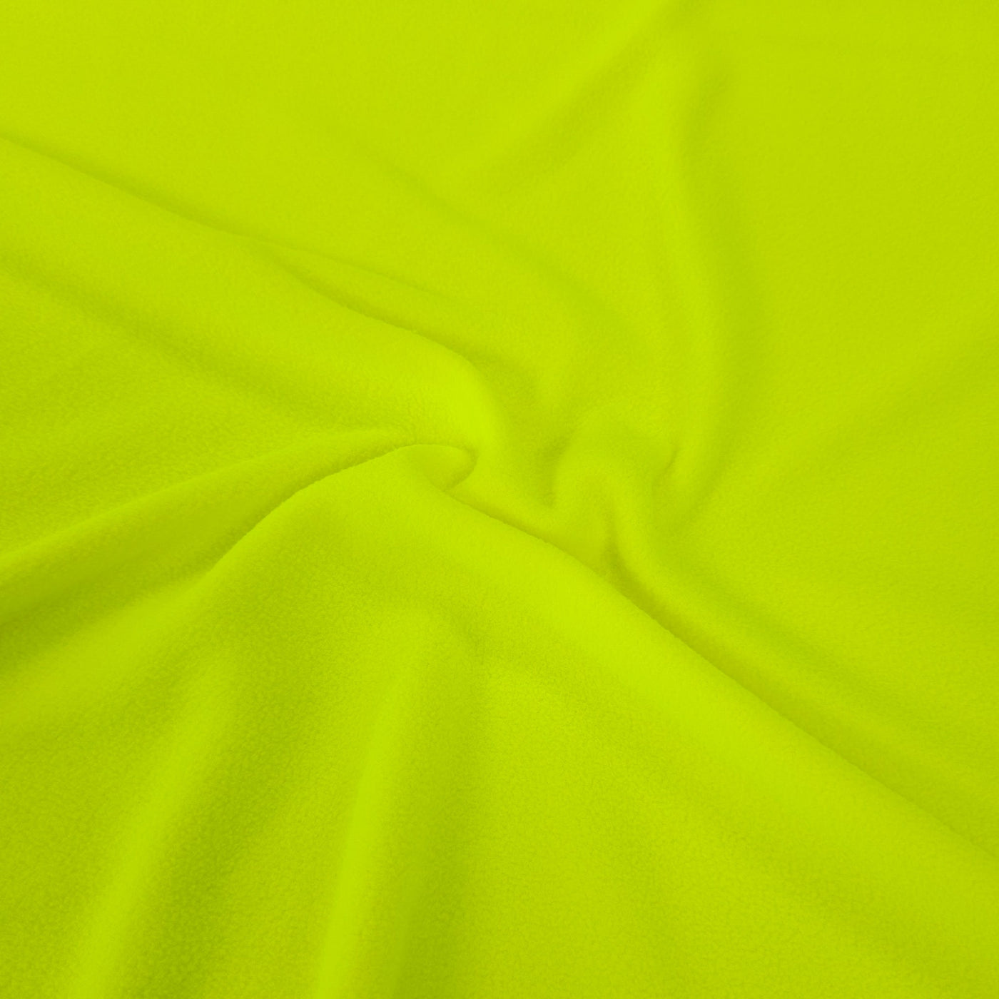 Micro Polar Fleece - Neon Yellow