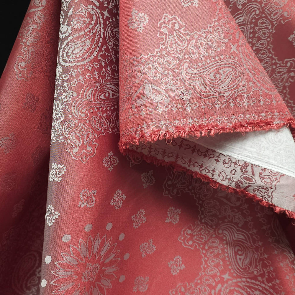 Le Jacquard Francais Feerie Red Christmas Cotton Tea Kitchen Towel