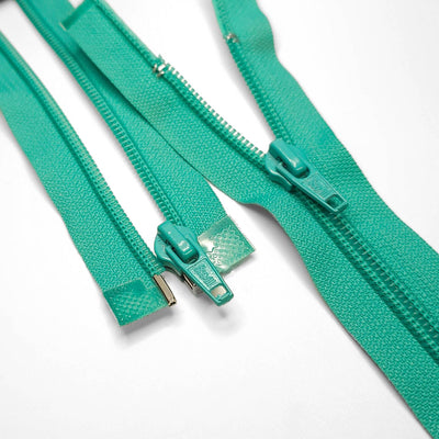 Open End Zipper | Nylon Coil | Turquoise | #5 | 24 3/4'' - 63 cm