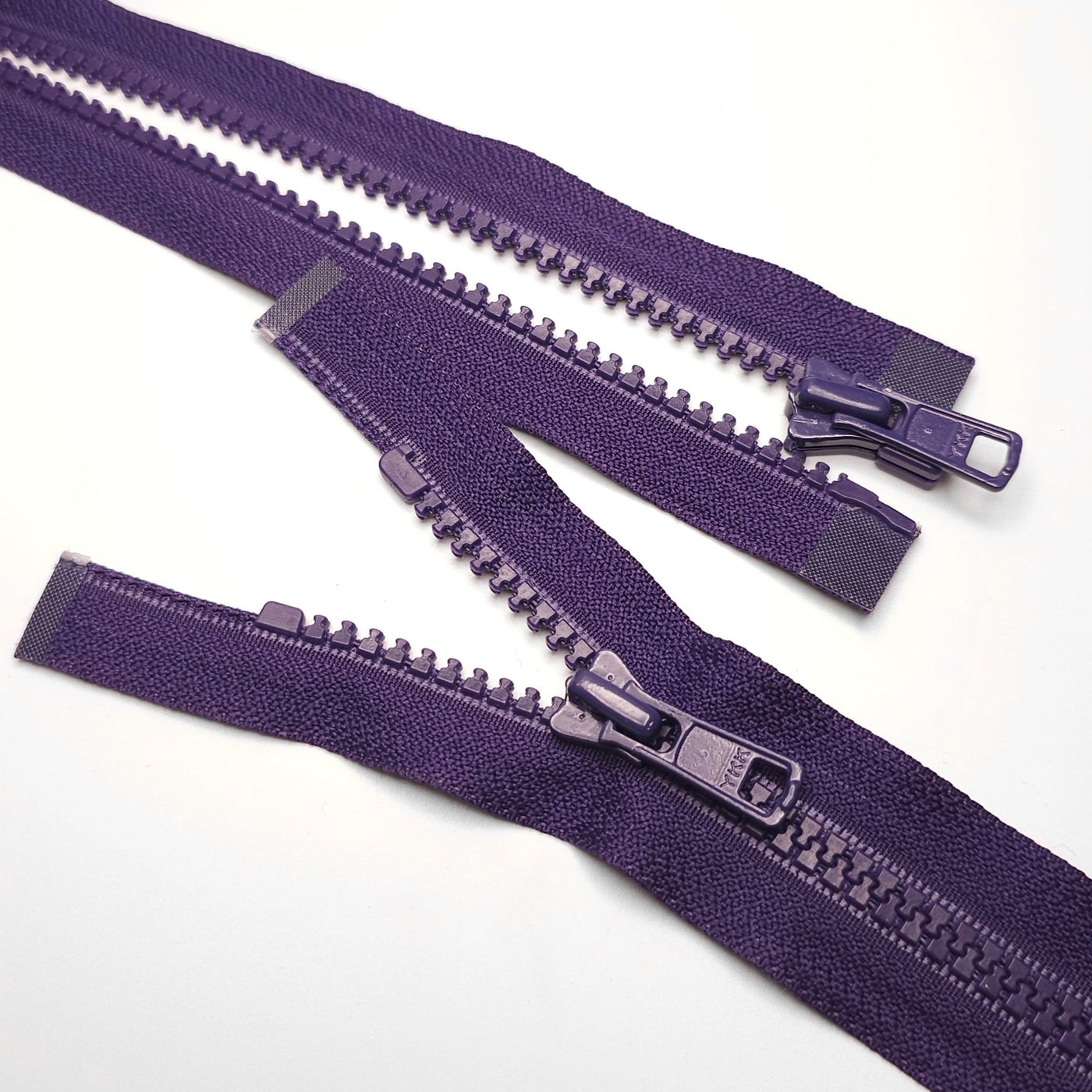 YKK Open-End Zipper | Molded Plastic | Purple| #5 | 13'' - 33 cm