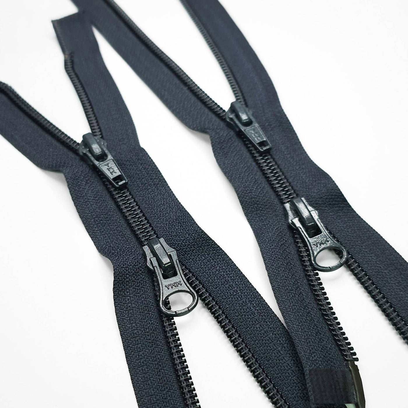 YKK | 2 Ways Open-End Zipper | Nylon Coil | Dark Navy | #5 | 17 3/4'' - 45 cm