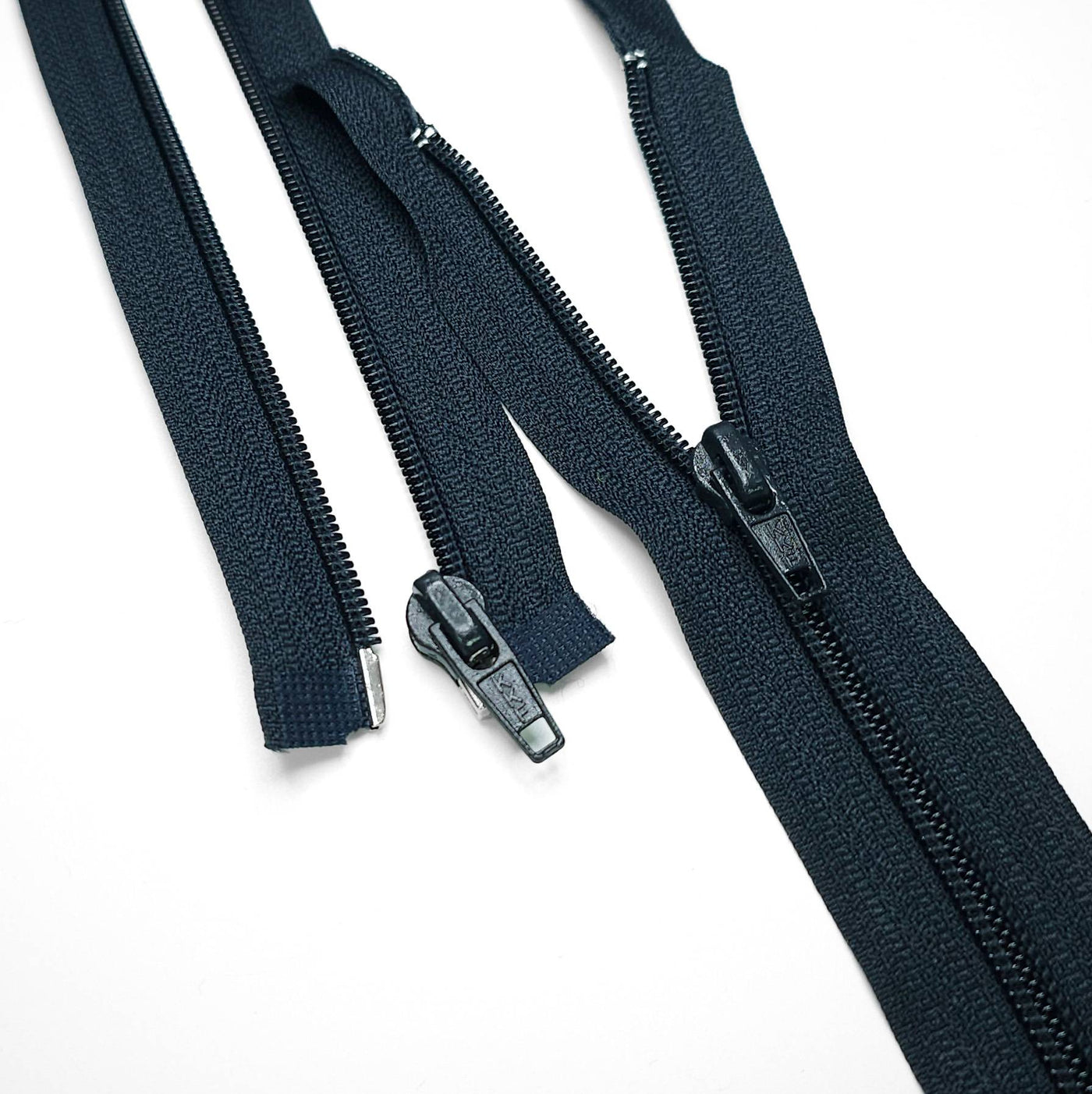 KKF | Open End Zipper | Nylon Coil | Dark Navy | #5