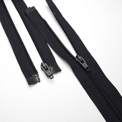 YKK | Open End Zipper | Nylon Coil | Dark Navy | #3 | 26'' - 66 cm