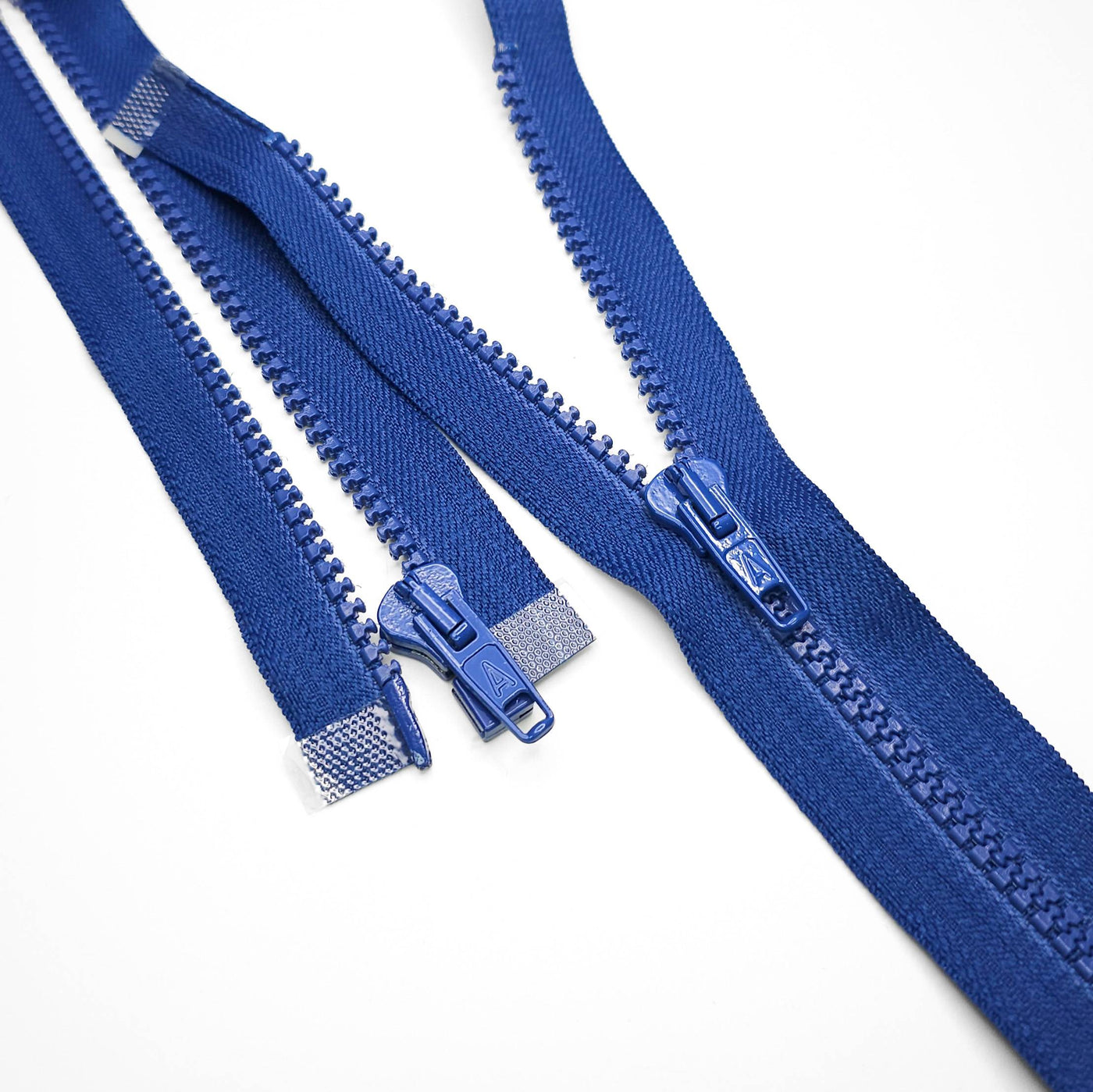 Open-End Zipper | Molded Plastic | Blue | #5 | 21'' - 53 cm
