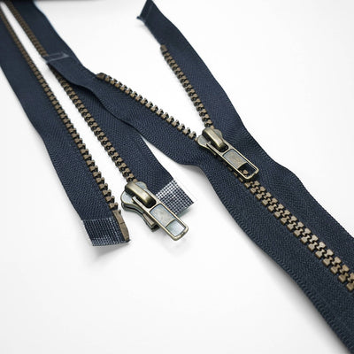 Open-End Zipper | Molded Plastic | Dark navy | #5 | 15 3/4'' - 40 cm
