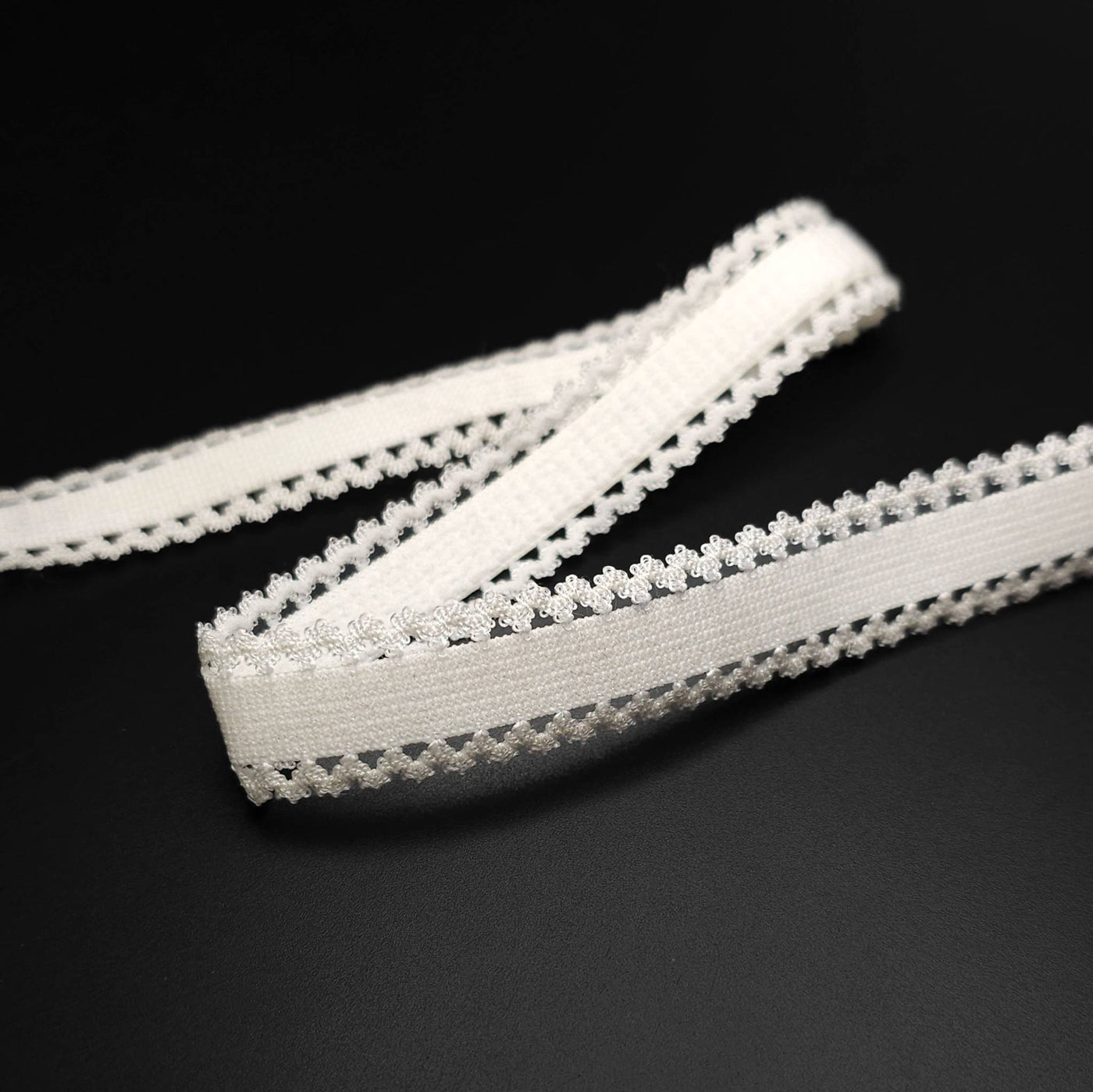 Double Edge Picot Elastic | 15 mm - 1/2"&nbsp;