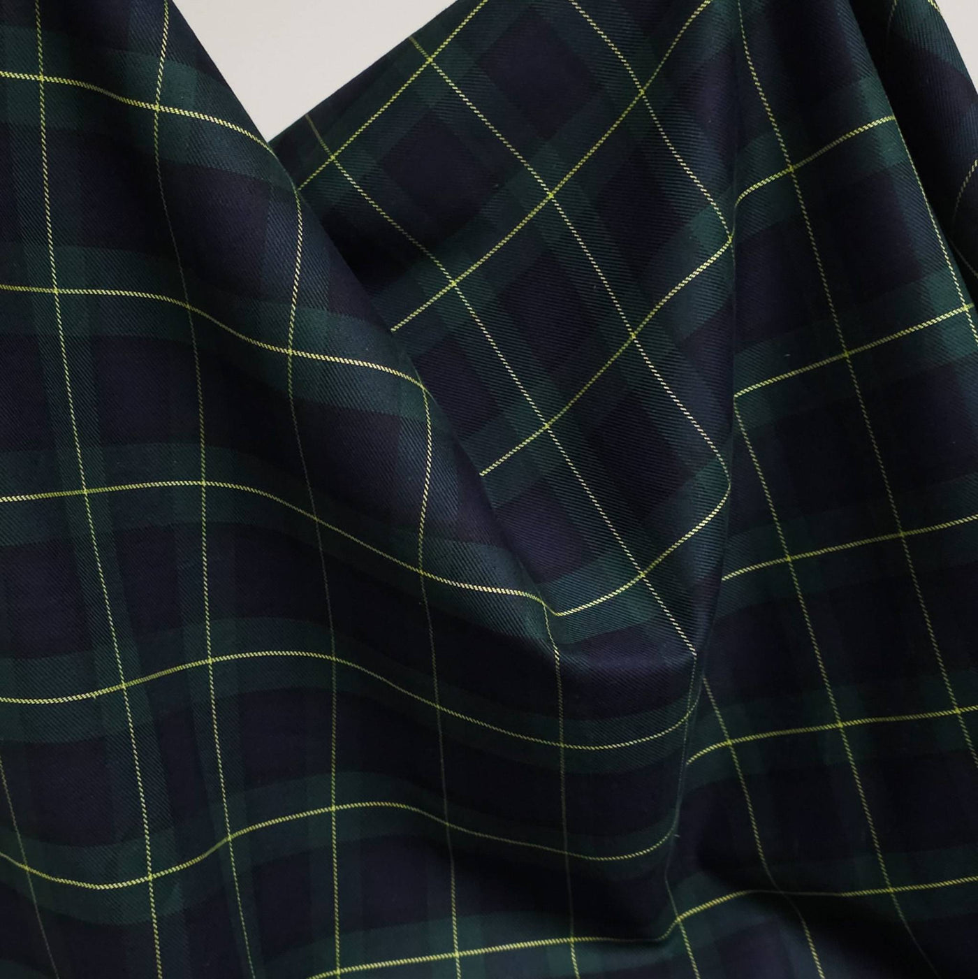 Sevenberry | Classic Plaid Twill | Navy | Robert Kaufman