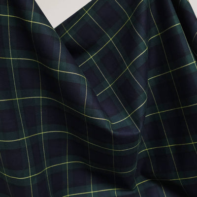 Sevenberry | Classic Plaid Twill | Navy | Robert Kaufman