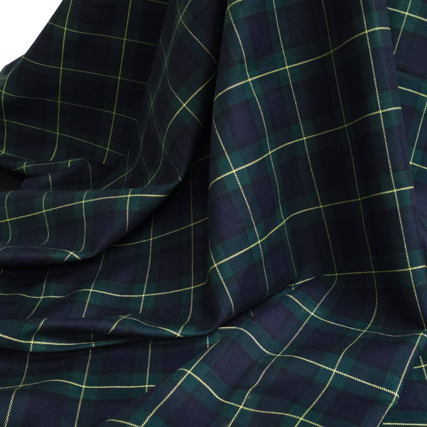 Sevenberry | Classic Plaid Twill | Navy | Robert Kaufman