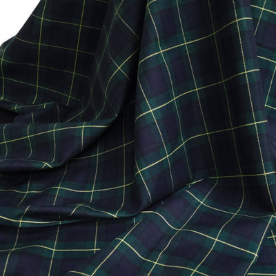 Sevenberry | Classic Plaid Twill | Navy | Robert Kaufman