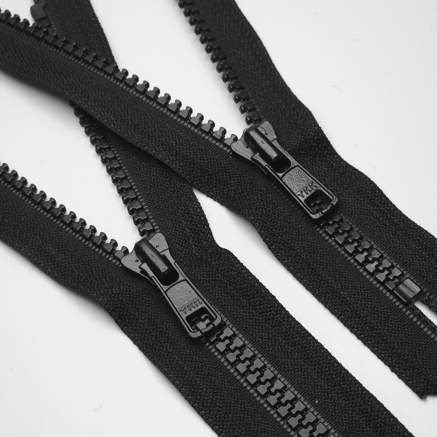 YKK | Closed End Zipper | Molded Plastic | Black | #5