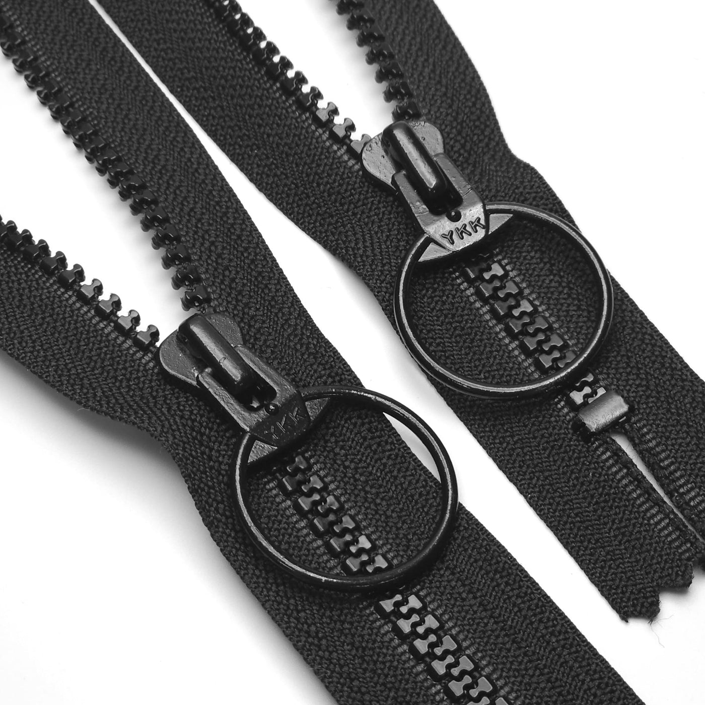 YKK | Closed End Zipper | Molded Plastic | Black | #5 | 25'' - 64 cm