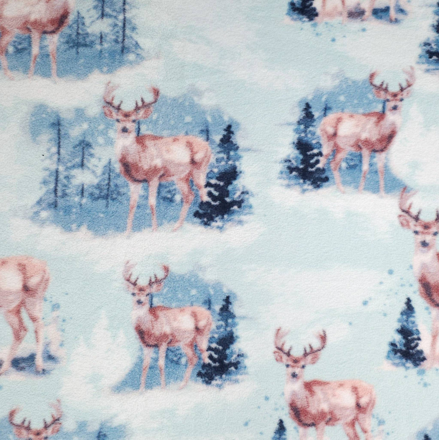 Polar Fleece | Winter Deer