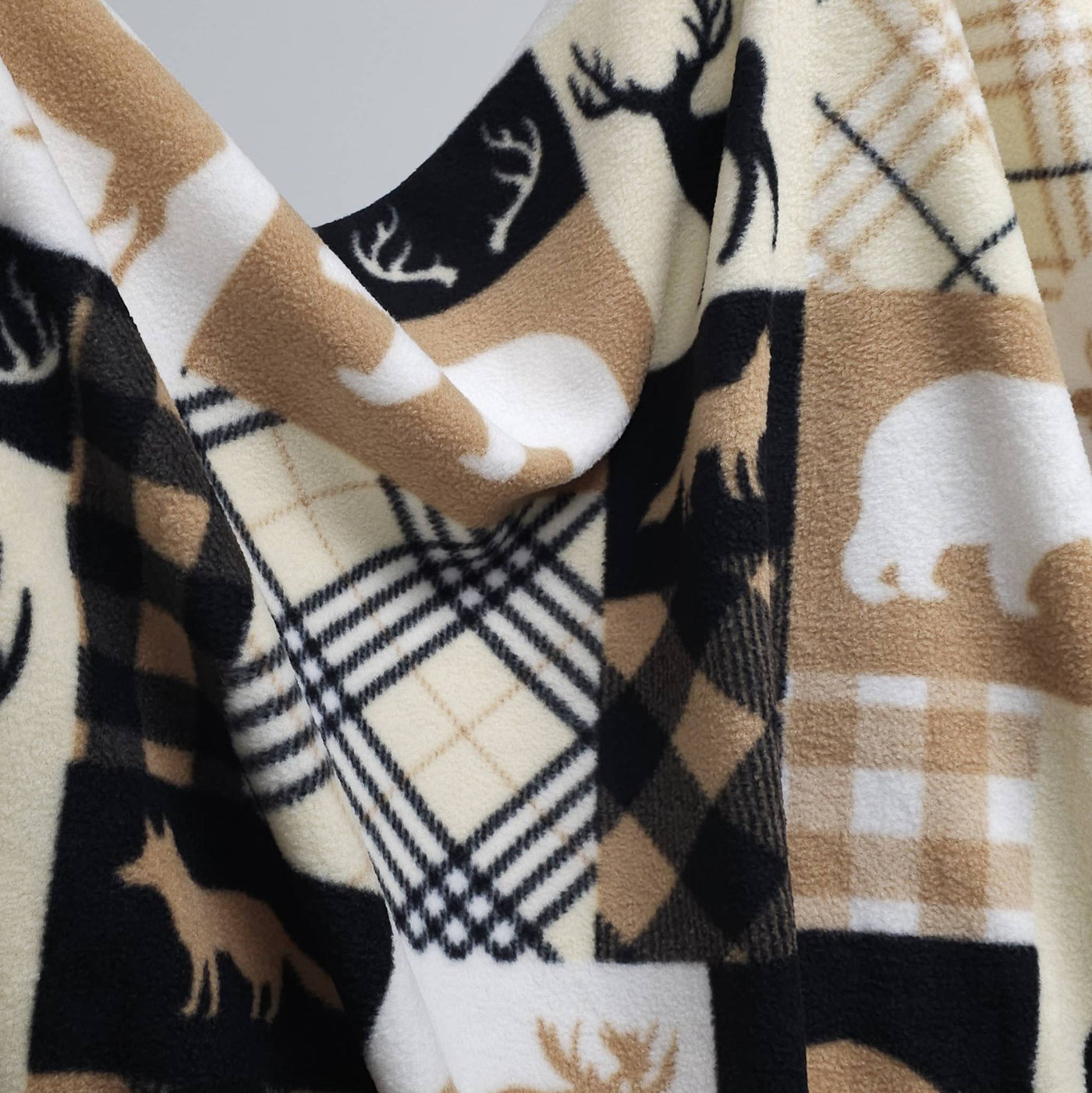Polar Fleece | Woodland Patchwork