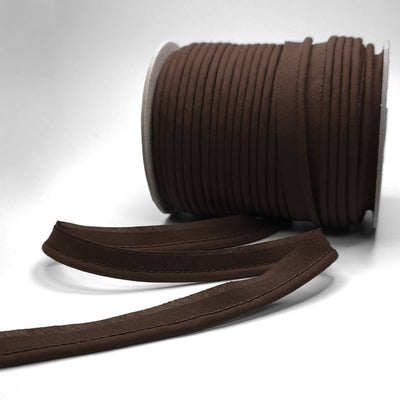 Poly Cotton Piping 4 mm brown
