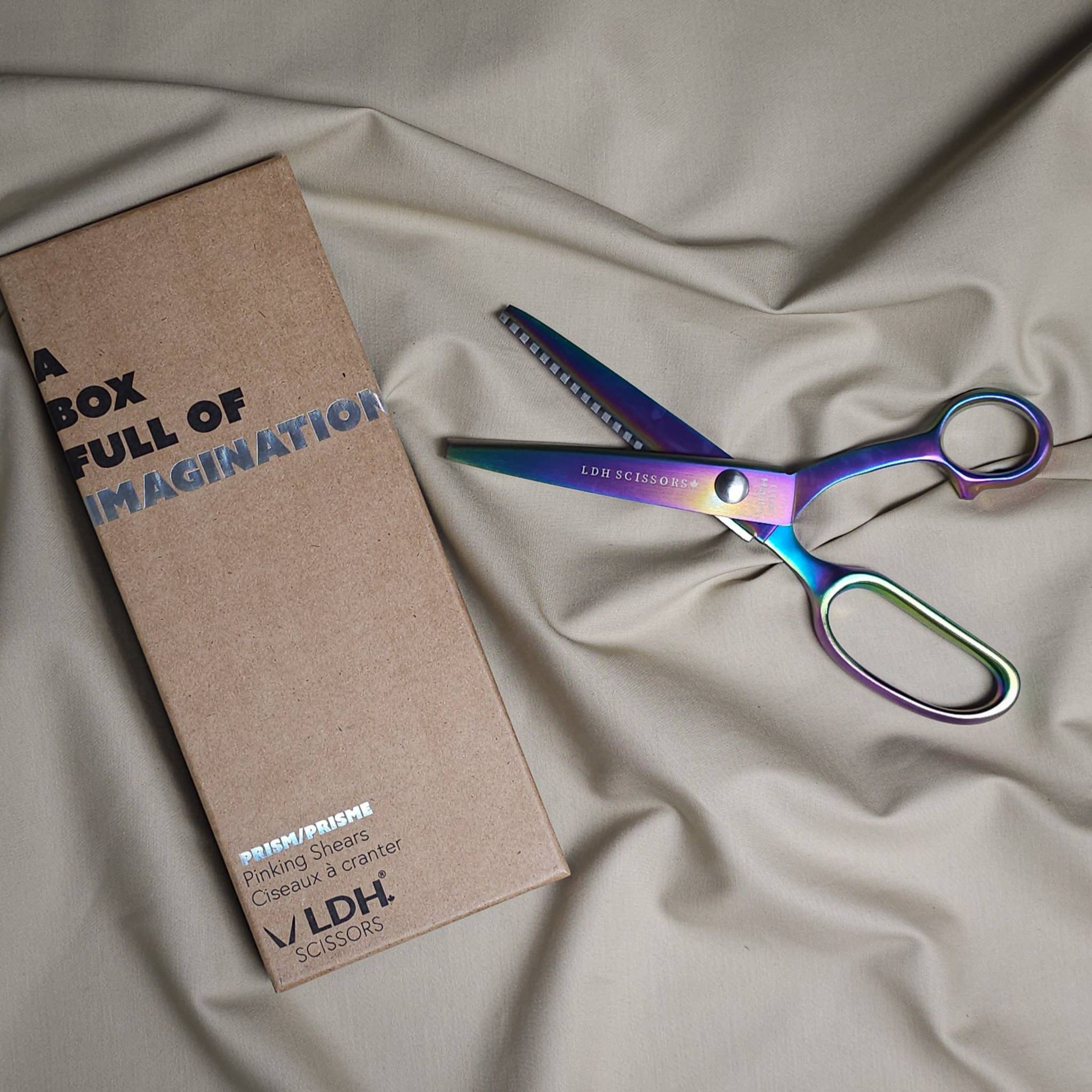 LDH Prism Pinking Shears 9″ (23 cm) | Les Tissées