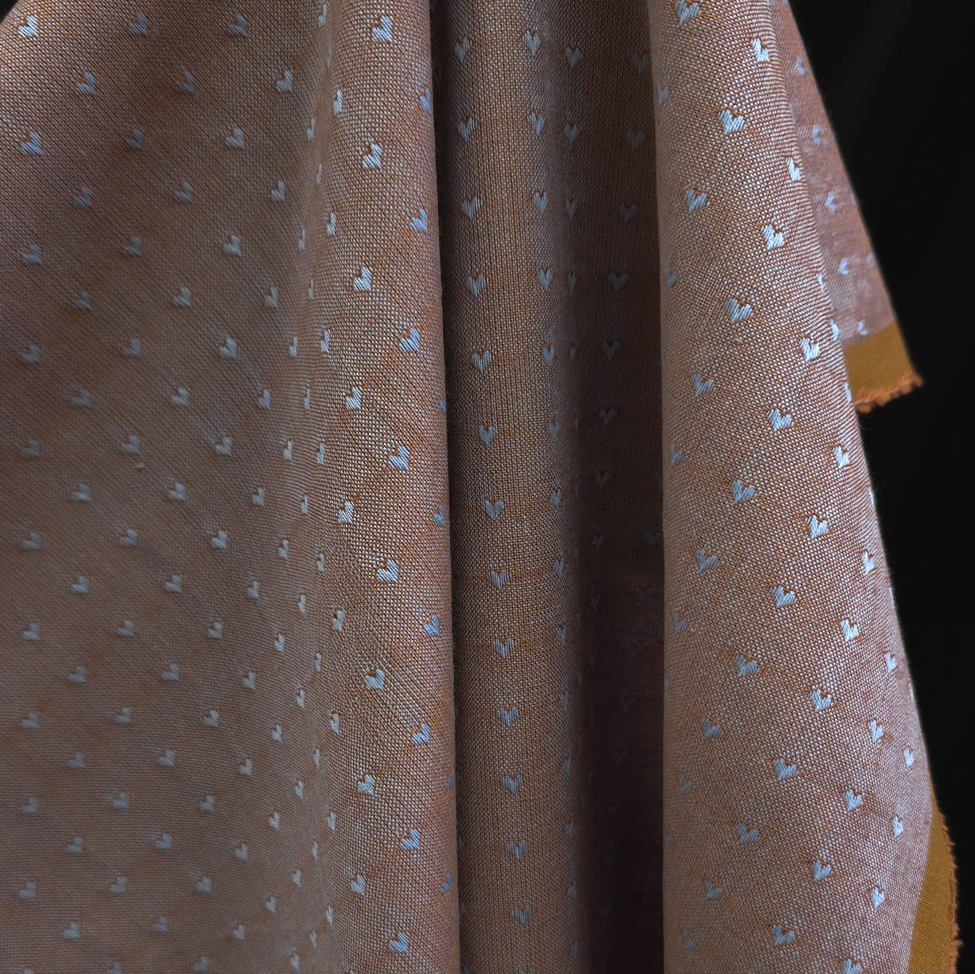 Yarn Dyed | 100% Cotton | Dobby Hearts | Riviera | Fableism