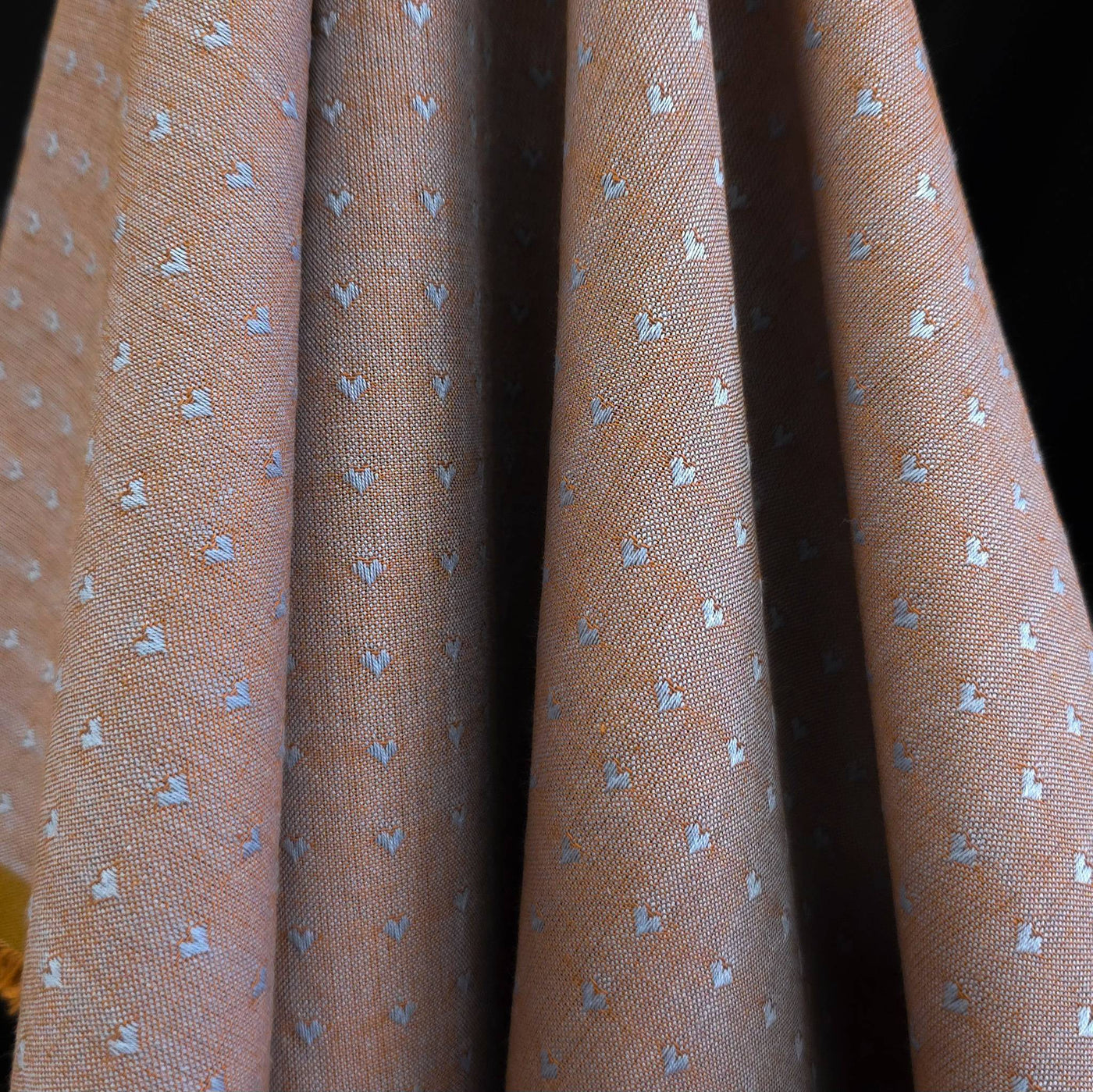 Yarn Dyed | 100% Cotton | Dobby Hearts | Riviera | Fableism