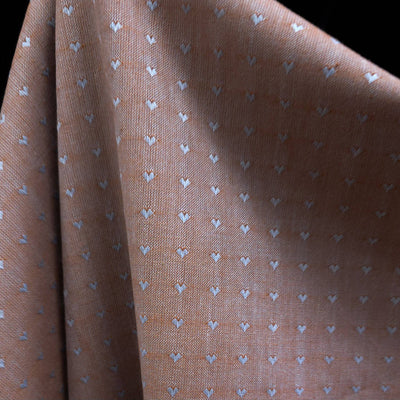 Yarn Dyed | 100% Cotton | Dobby Hearts | Riviera | Fableism