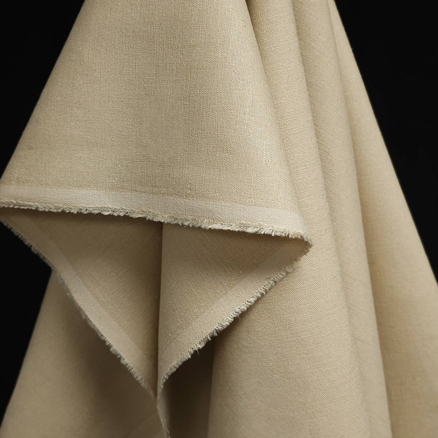 Stretch Rayon Linen Blend Fabric | Linen Rayon Spandex | Les Tissées