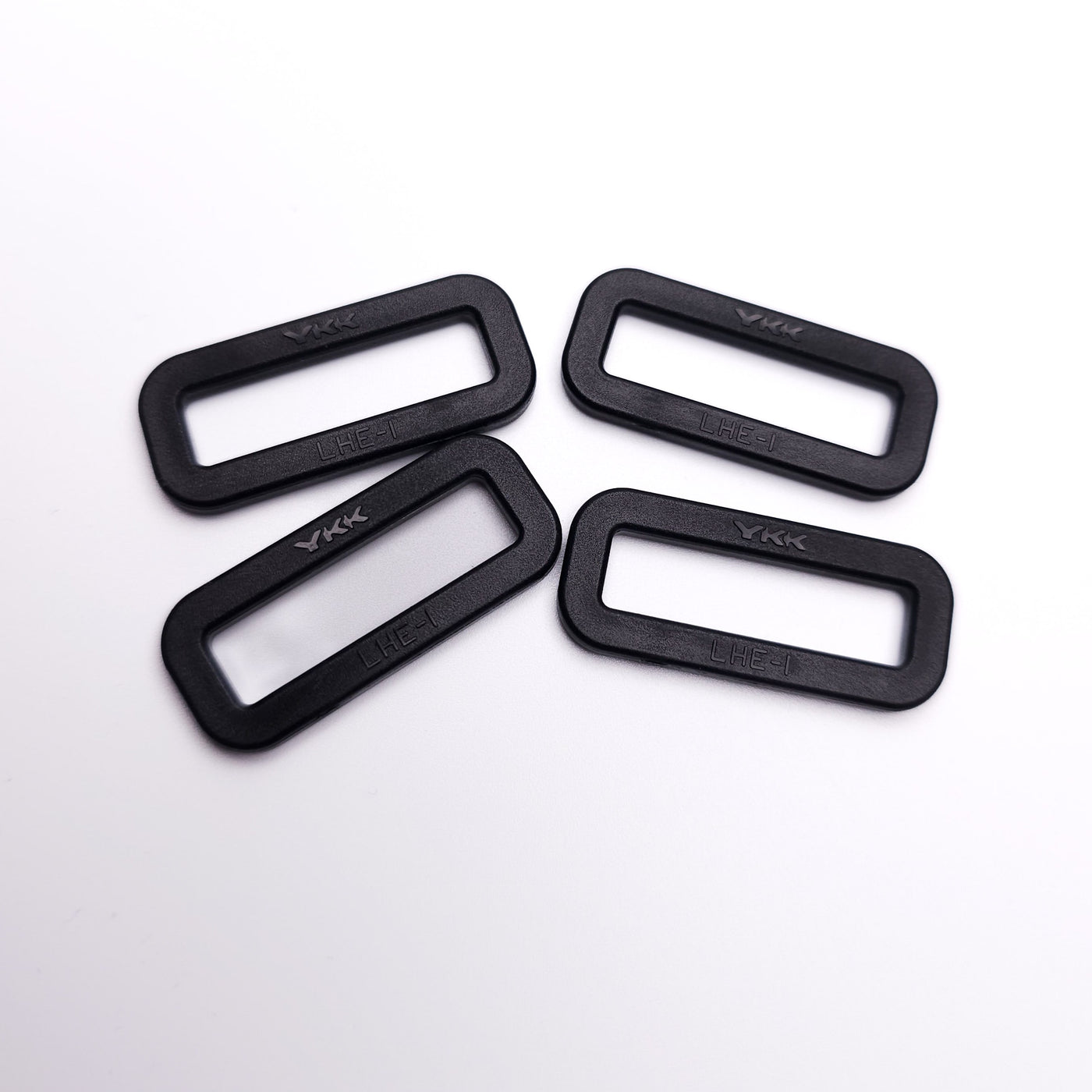 YKK | Rectangle Rings | Black | 25 mm (1″) | 4 pcs.