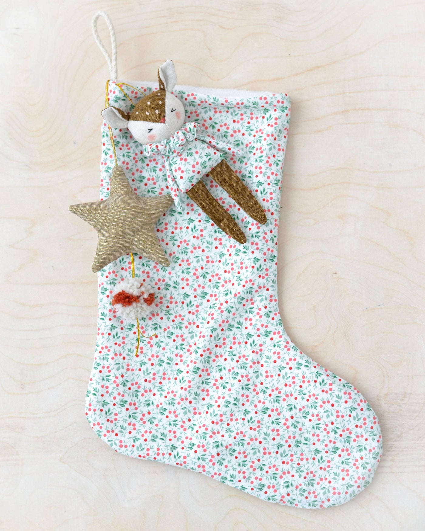 PDF Sewing Pattern | Christmas Stocking with Ornements | Mes Petites Lunes