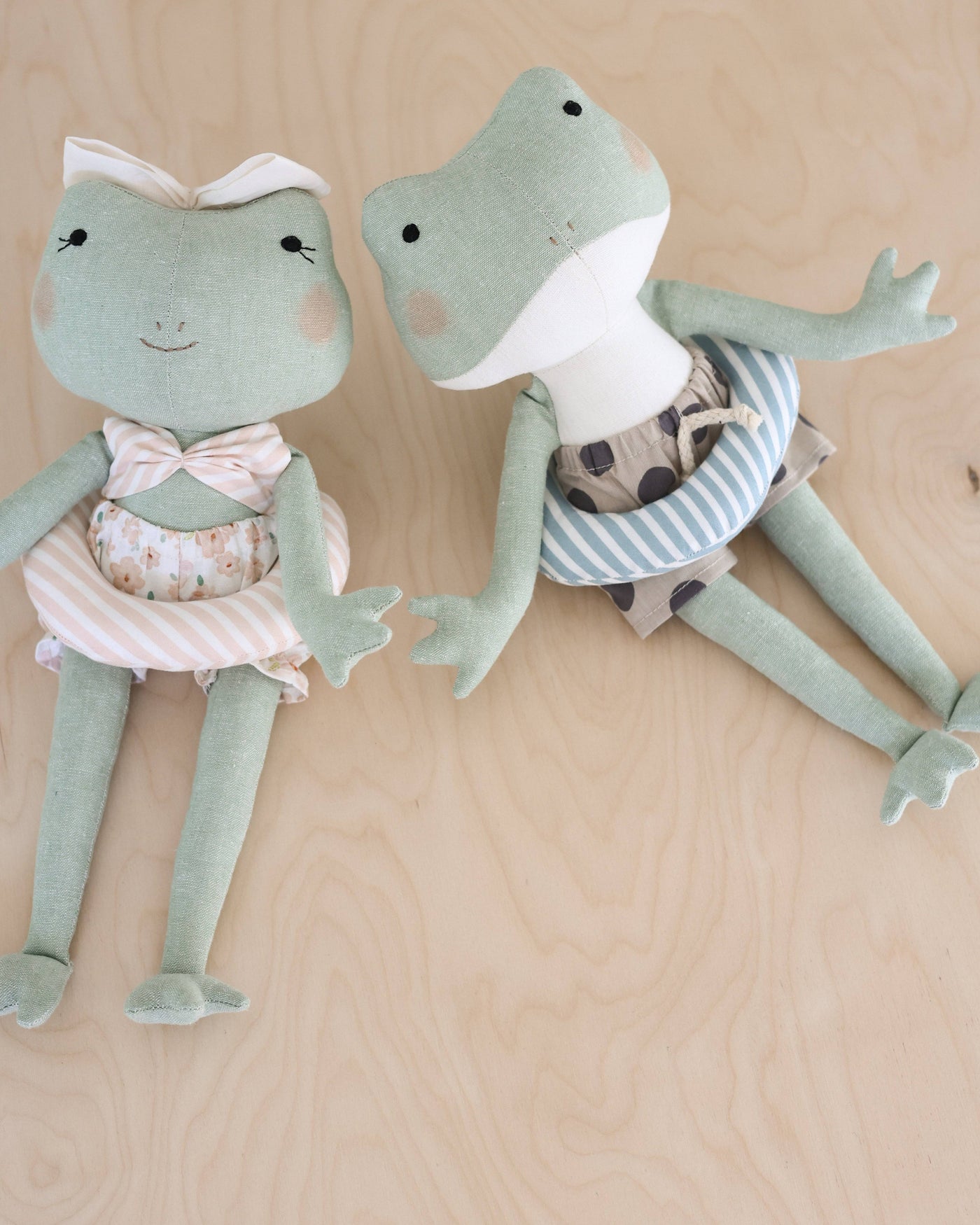 PDF Sewing Pattern | Frog Soft Toy | Mes Petites Lunes 