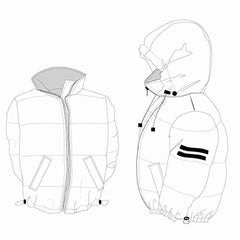 PDF SEWING PATTERN | 2108 | Puffer Jacket | Jalie