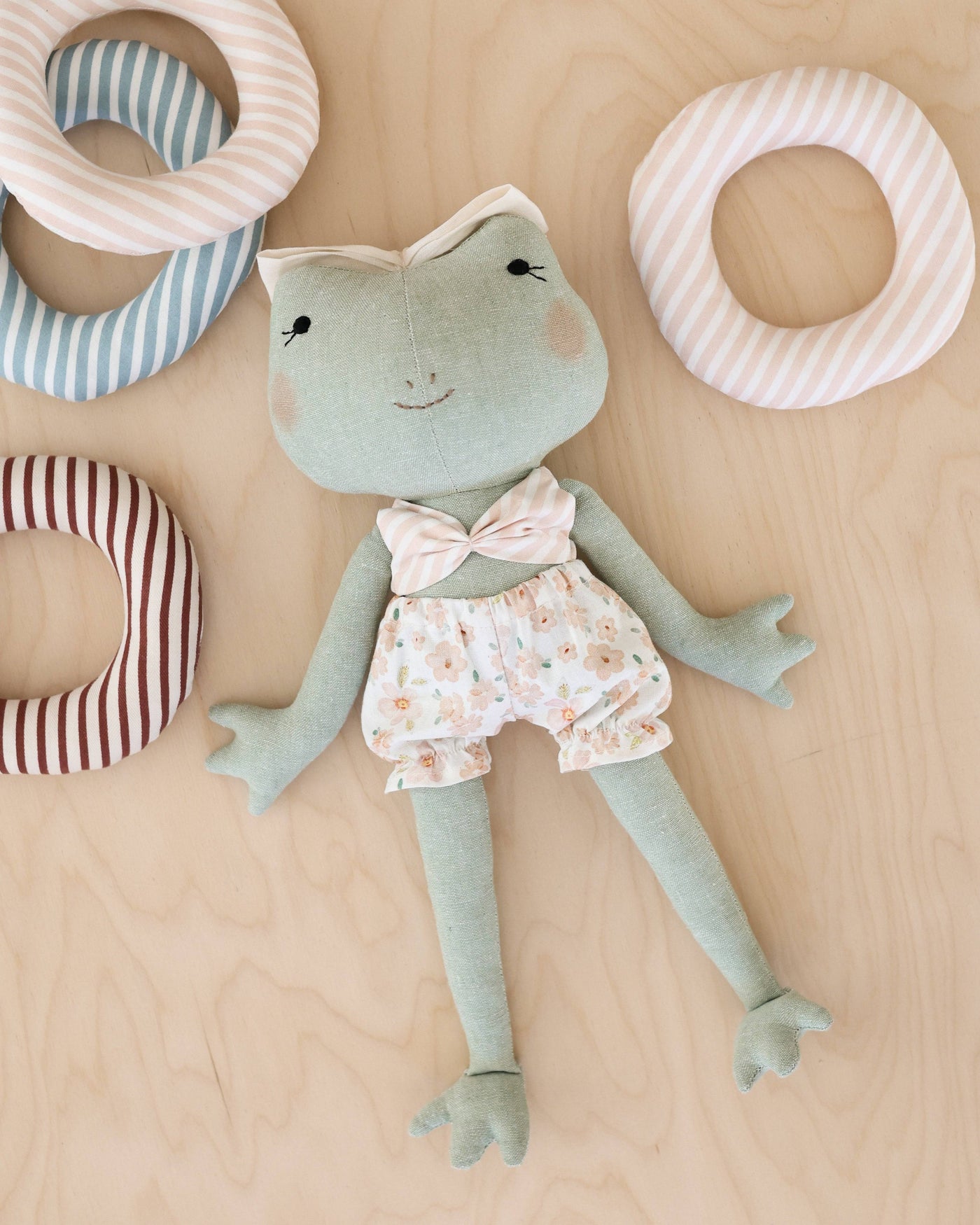 PDF Sewing Pattern | Frog Soft Toy | Mes Petites Lunes 