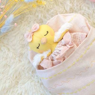 PDF Sewing Pattern | Mini Chick doll + Easter egg bed | Mes Petites Lunes