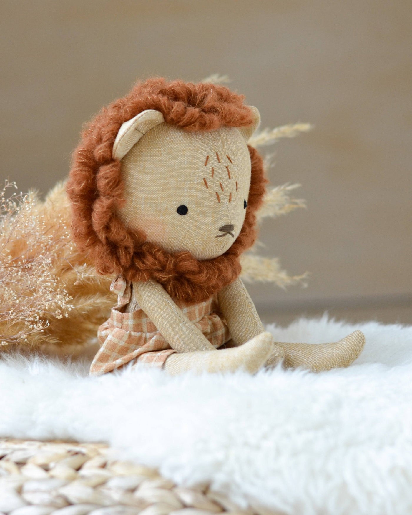 PDF Sewing Pattern | Bear, Lion, Panda Stuffed Animal | Mes Petites Lunes