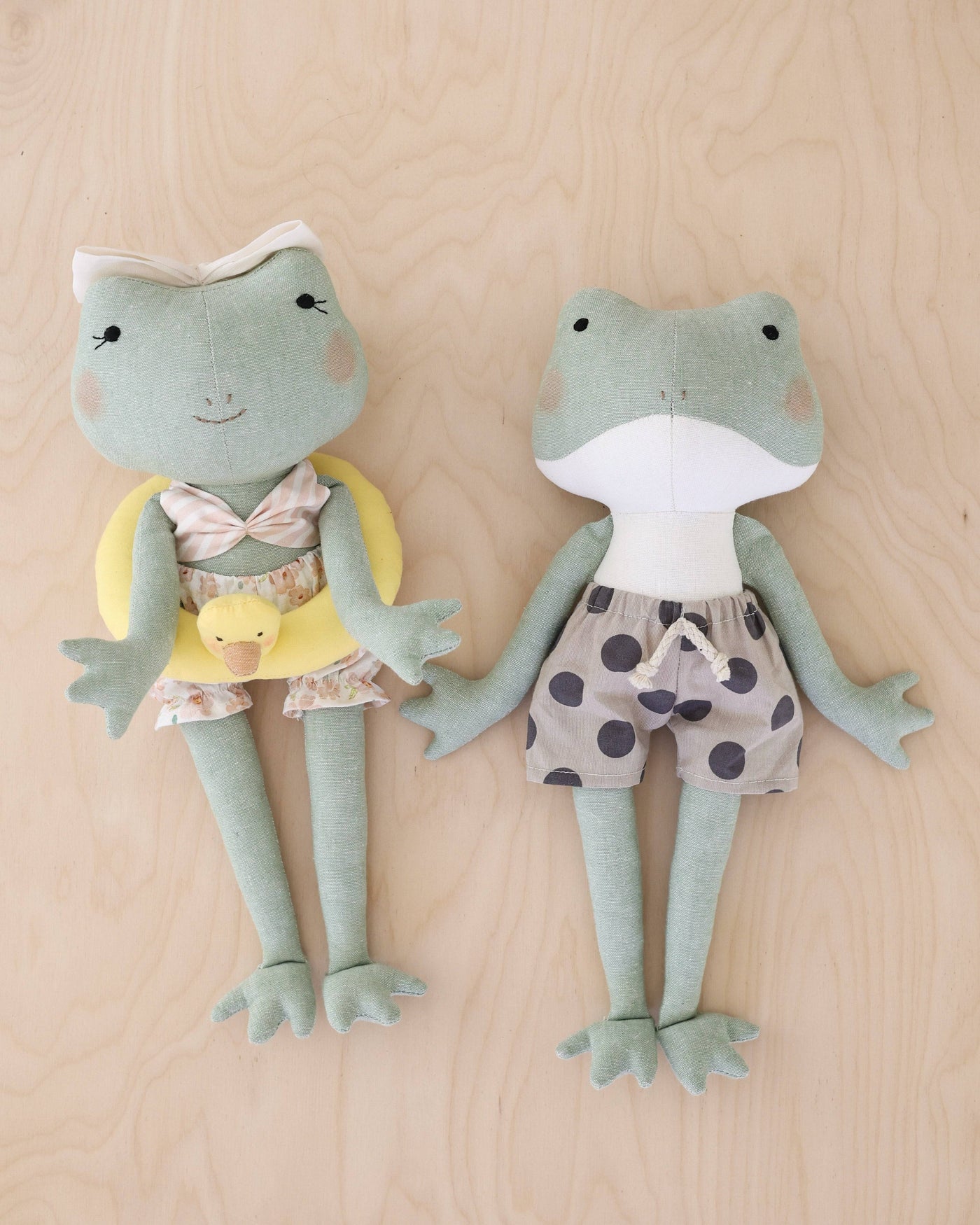 PDF Sewing Pattern | Frog Soft Toy | Mes Petites Lunes 