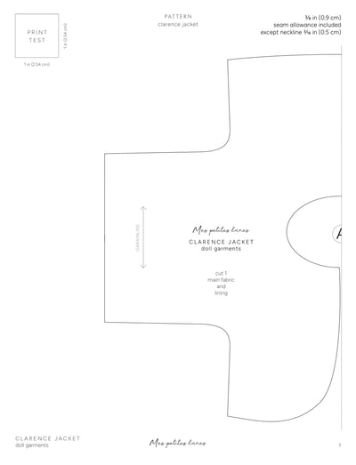 PDF Sewing Pattern | Snowman Doll | Mes Petites Lunes