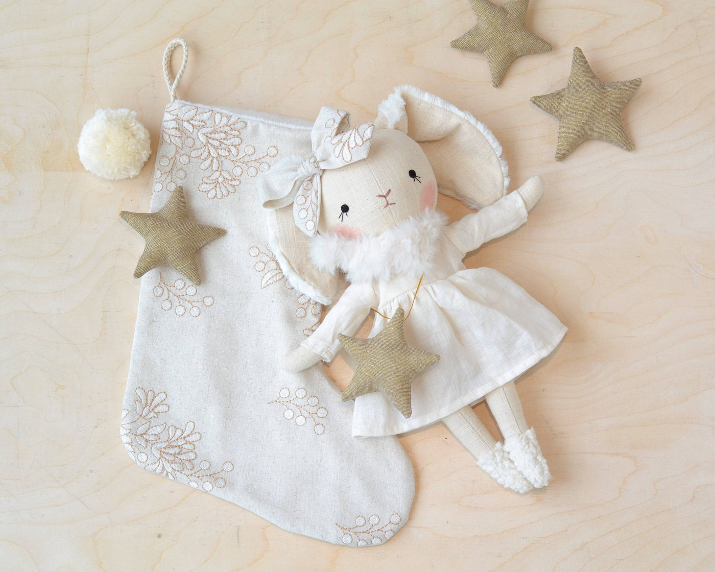 PDF Sewing Pattern | Christmas Stocking with Ornements | Mes Petites Lunes