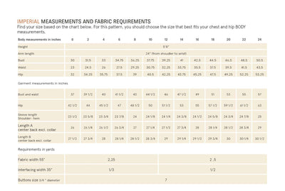 PDF Sewing Pattern | Artist Jacket | Wardrobe by Me
