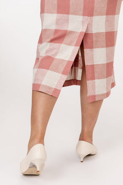 Asteri button down dress & vest