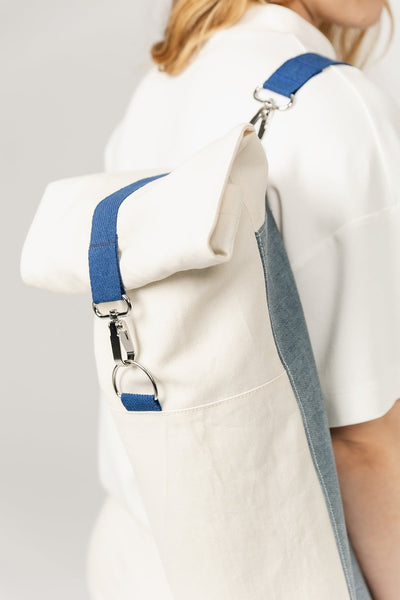 Rolltop yoga mat bag